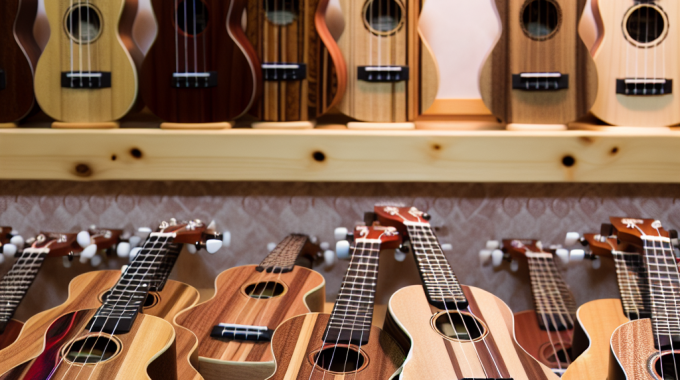 Silent ukuleles for practice