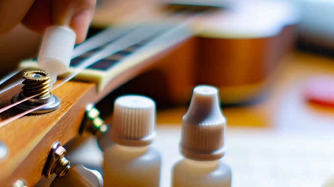 Ukulele tuning gear lubricants