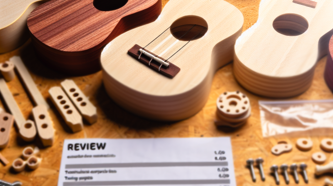 Ukulele building kits review