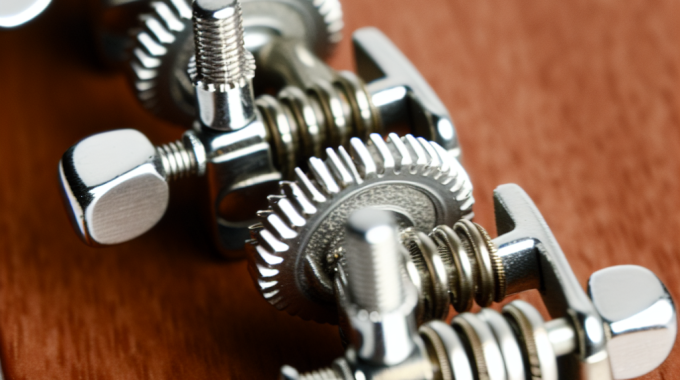 Ukulele tuning machines