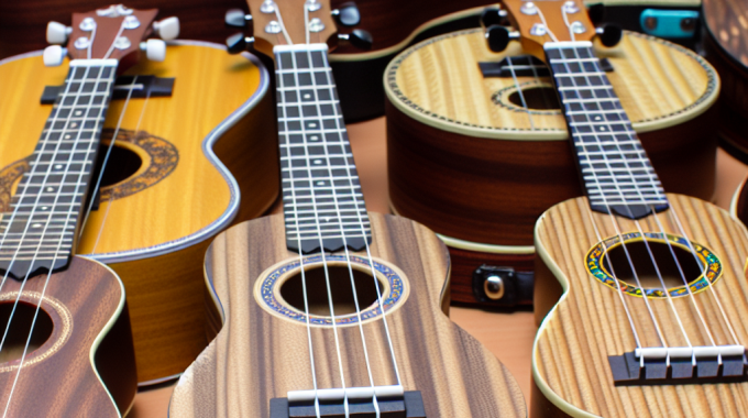 Portable ukulele models