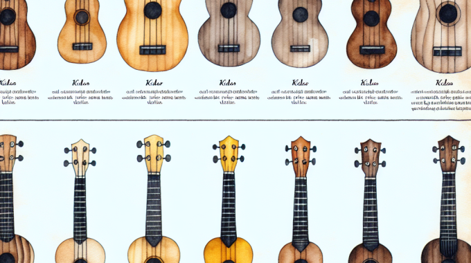 Ukulele body shapes guide