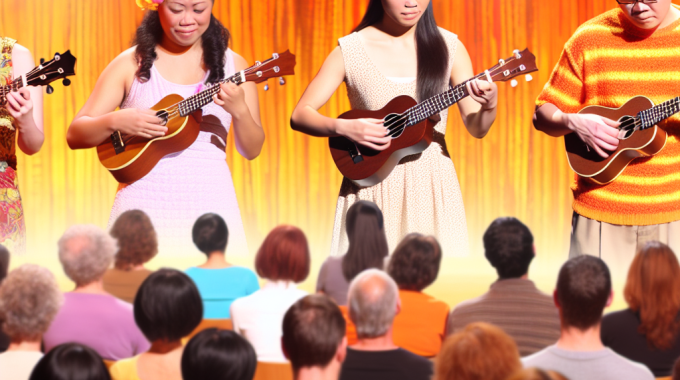 Ukulele talent showcases