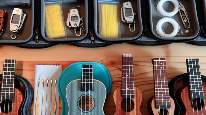 Ukulele setup kits