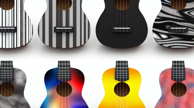 Customizable ukulele skins