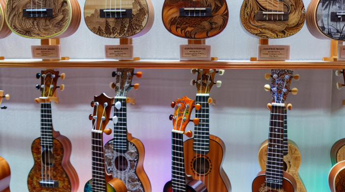 Decorative ukuleles for collectors