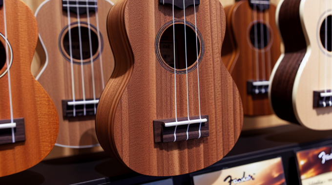 Fender ukulele models