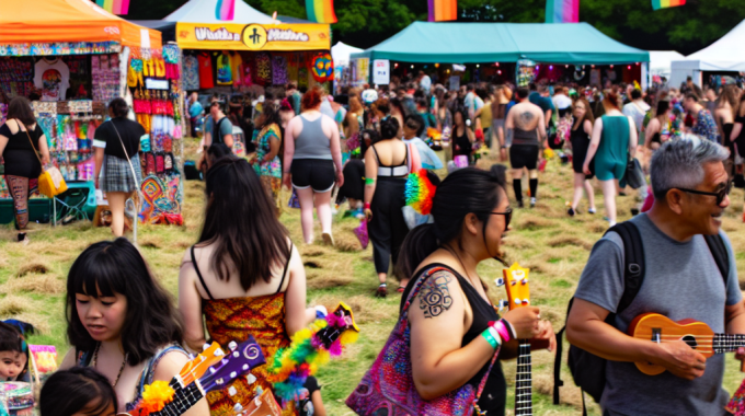 Ukulele festival gear