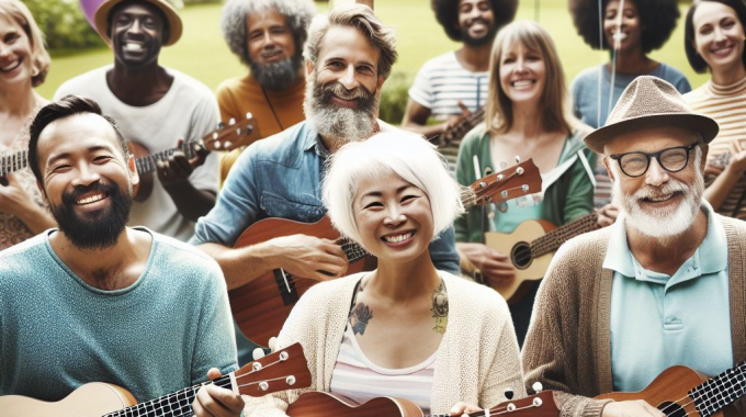 When ukulele workshops cultivate a sense of community